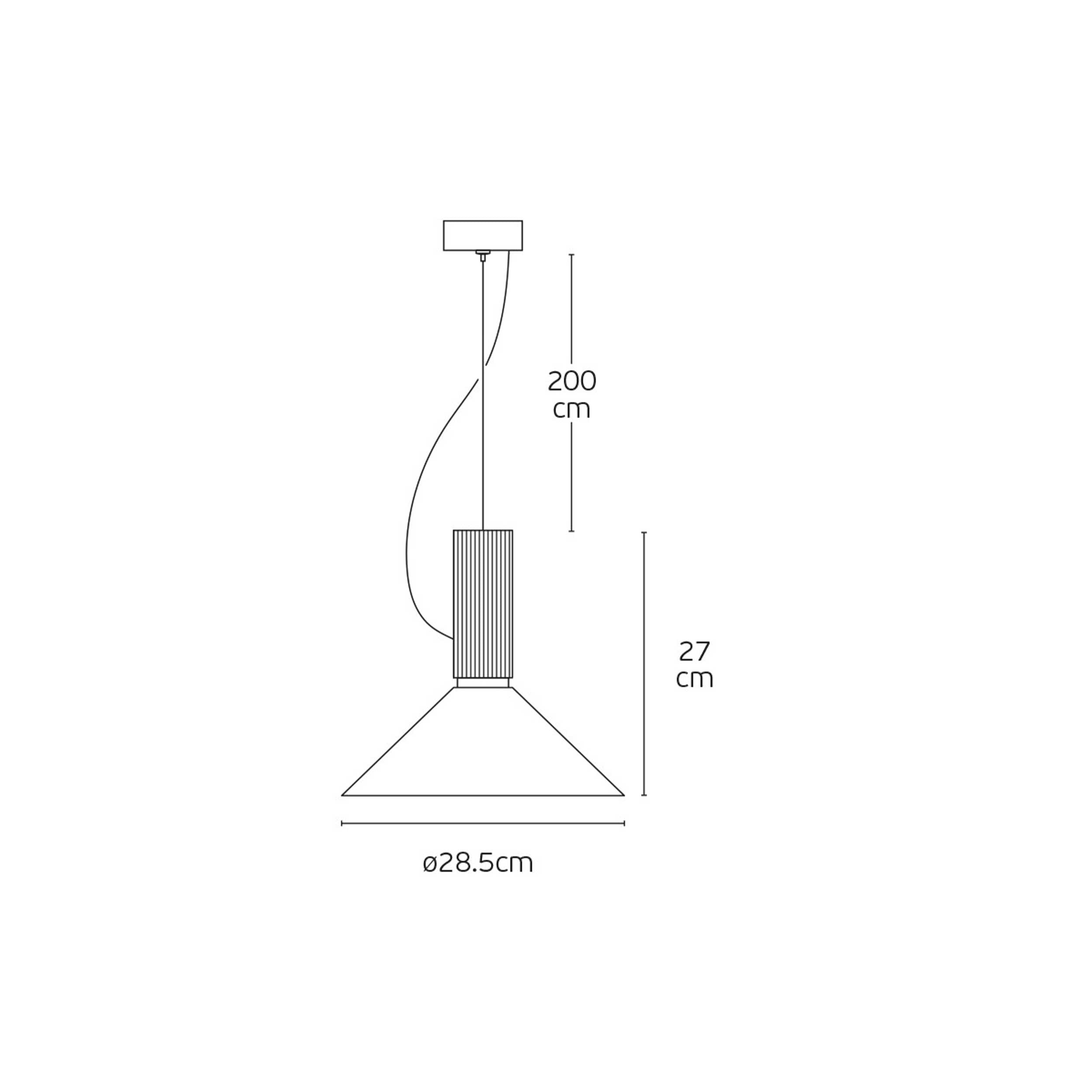VK Light Halo E27 pendant light