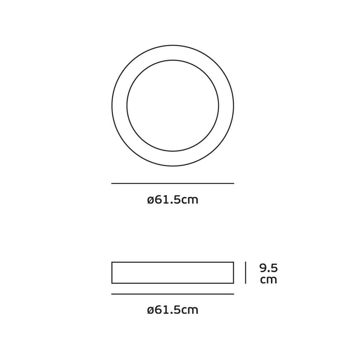 VK Light Hart LED Ceiling light