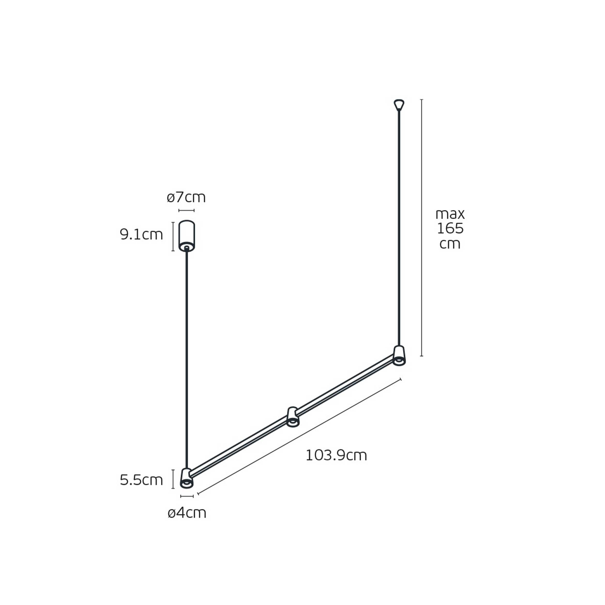 VK Light Iris LED pendant light