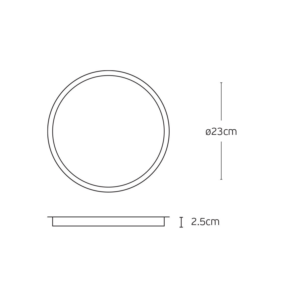 VK Light Wabi LED Ceiling light