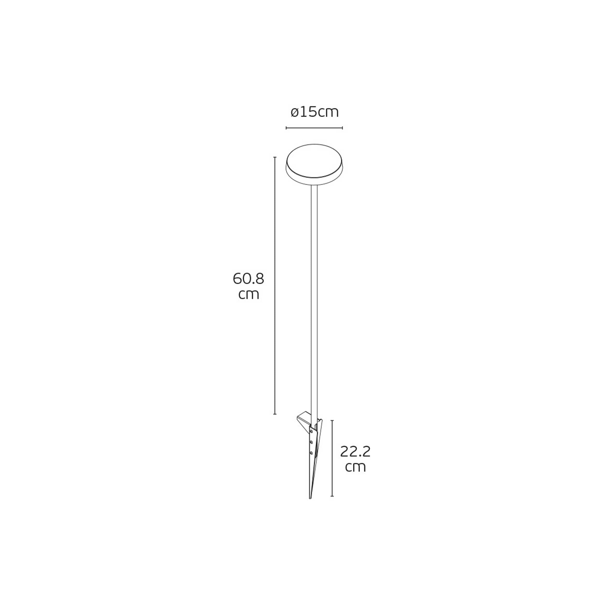 VK Light Mush LED light with IP65 base