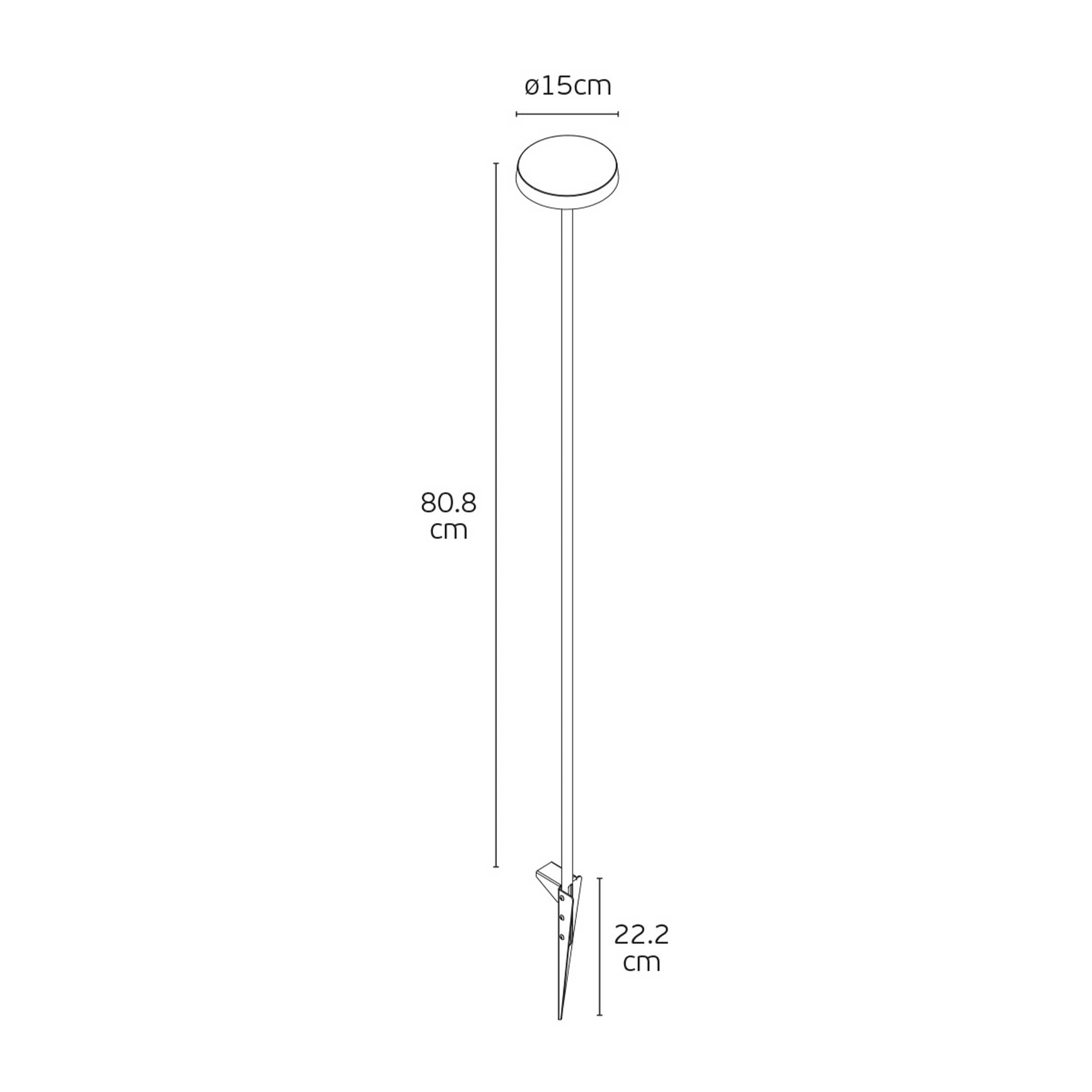 VK Light Mush LED light with IP65 base