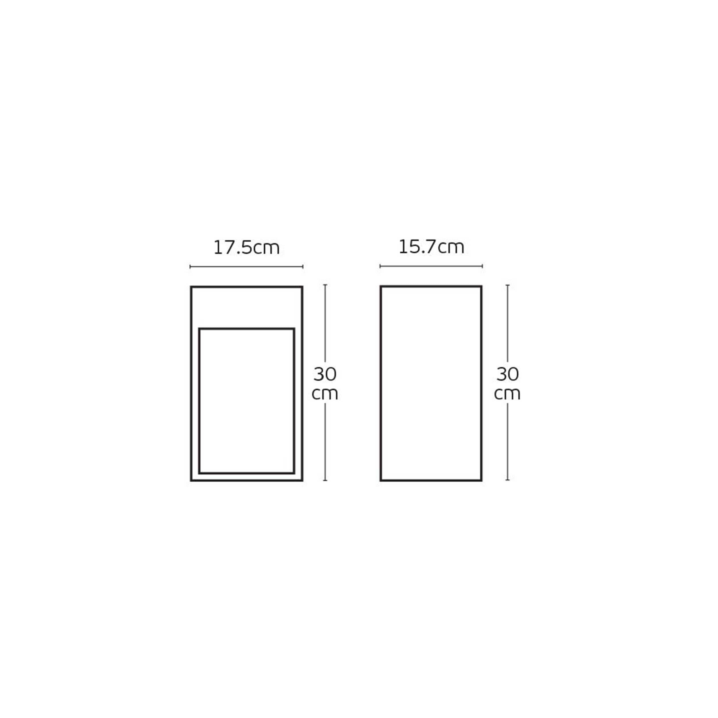 VK Light Natu III LED exterior post light IP65