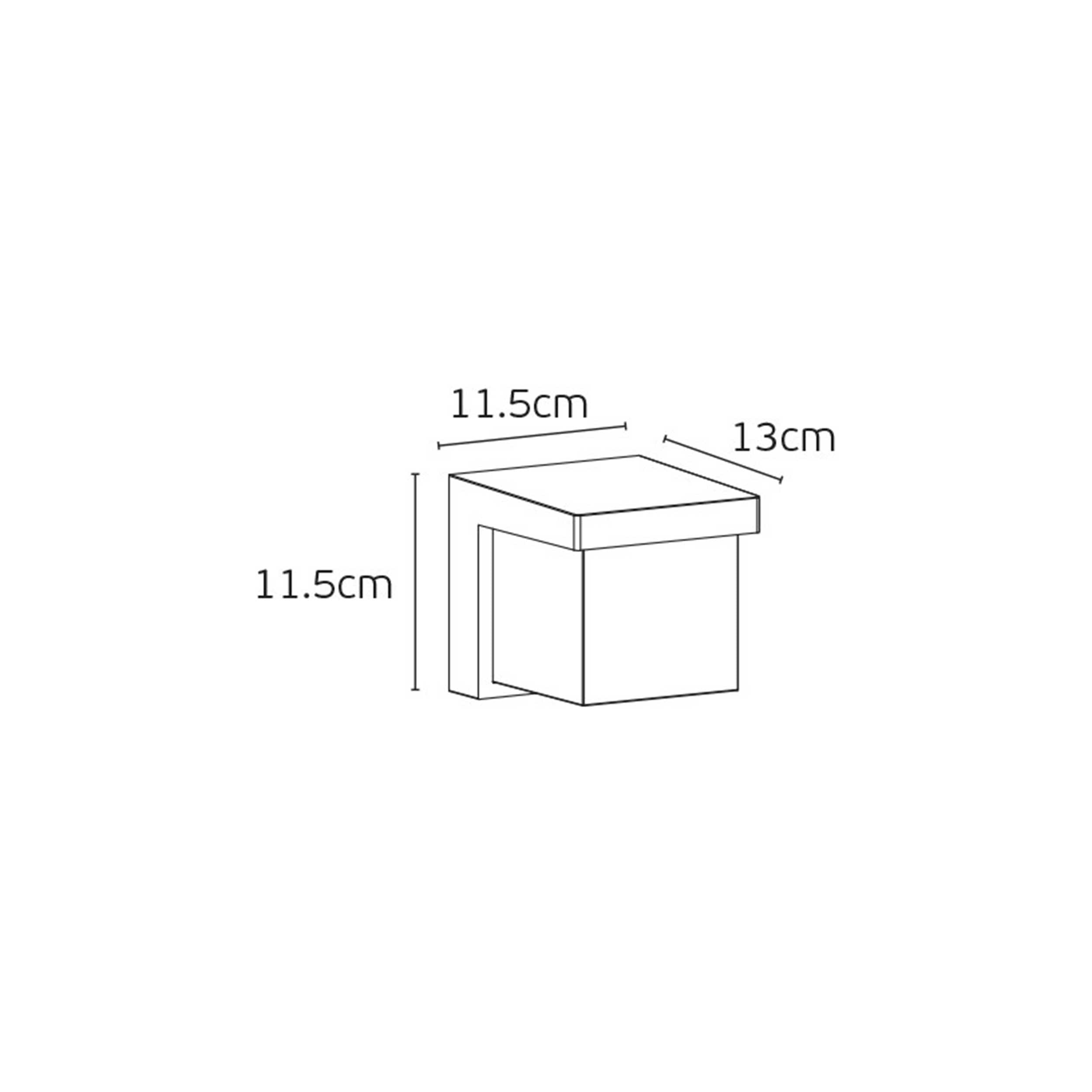 VK Light Neon LED Wall light IP65 Square