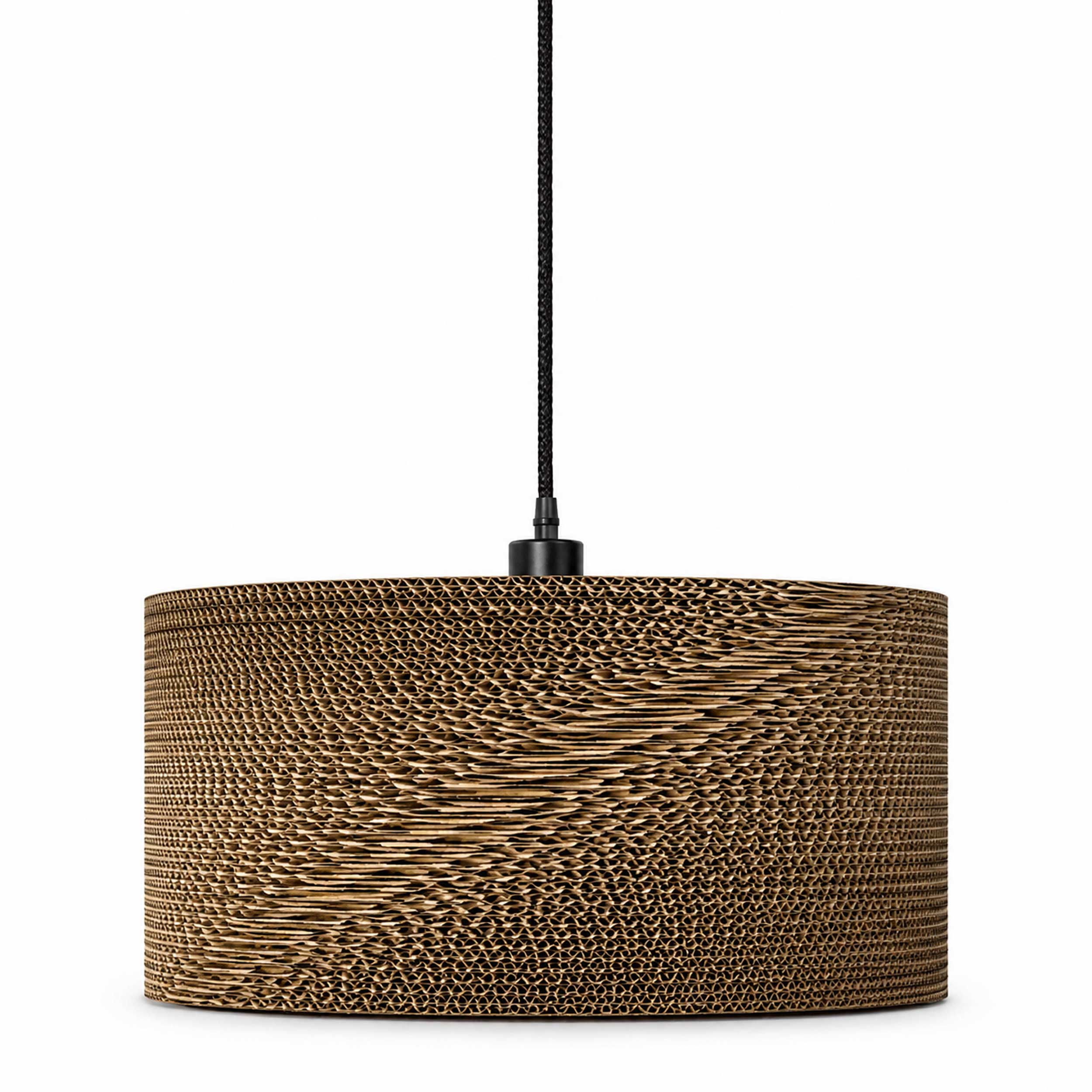 VK Light Noem E27 hanging paper light cylindrical