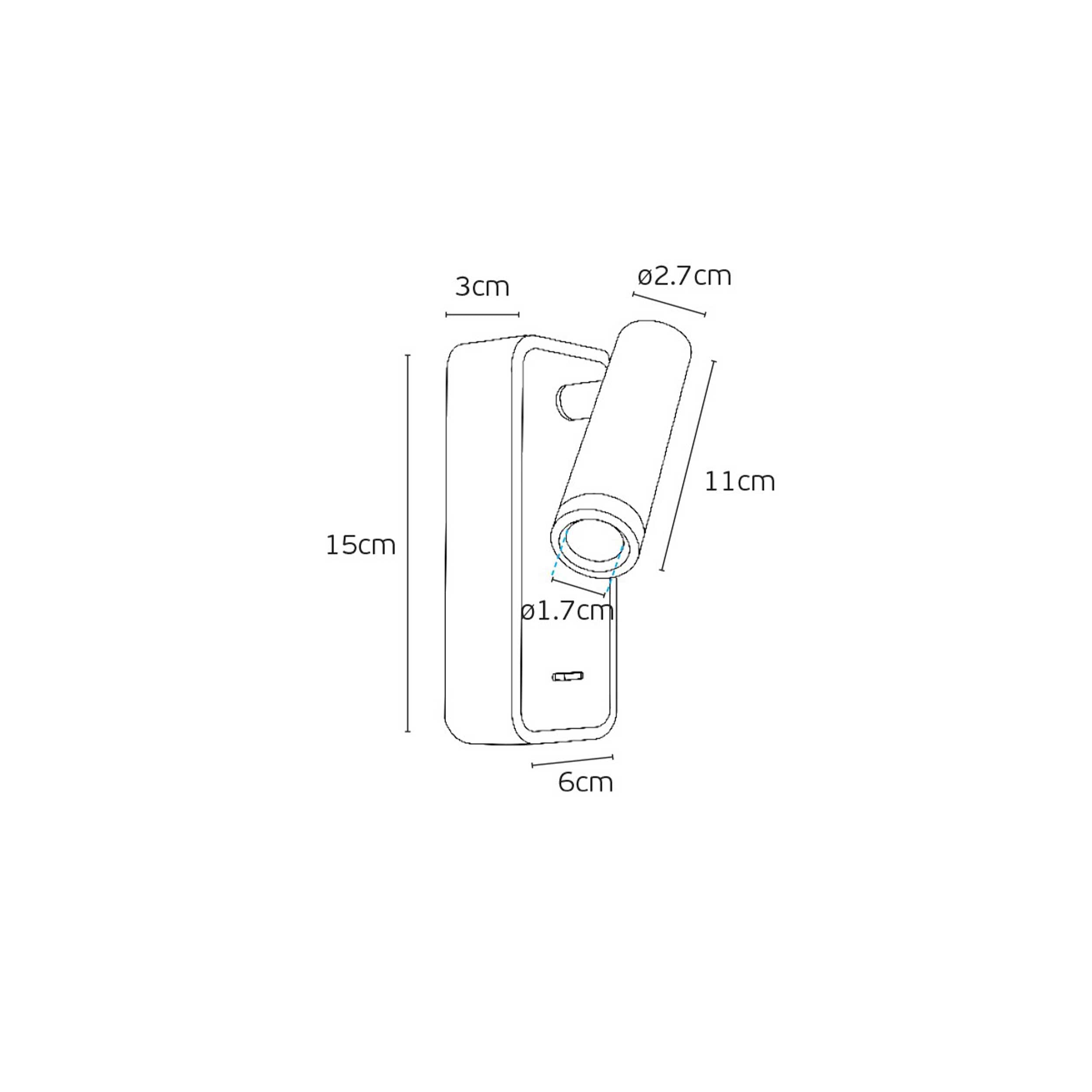 VK Light Novel LED Wall-Mounted Spot light
