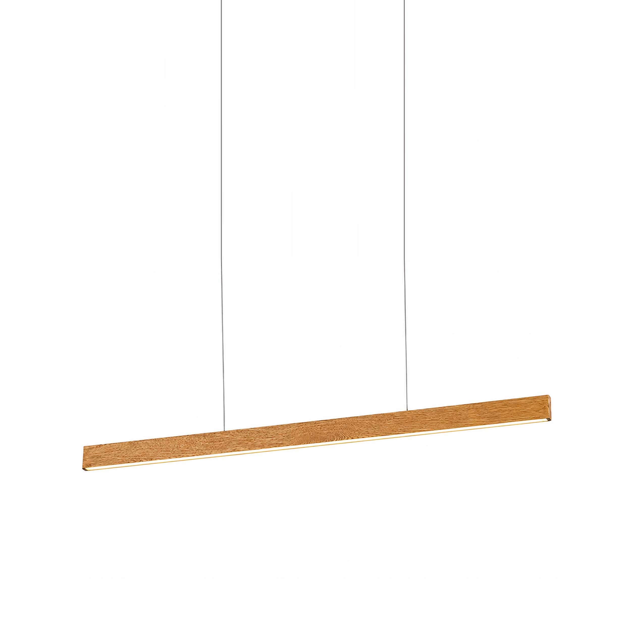 VK Light Orra LED suspended linear wooden light