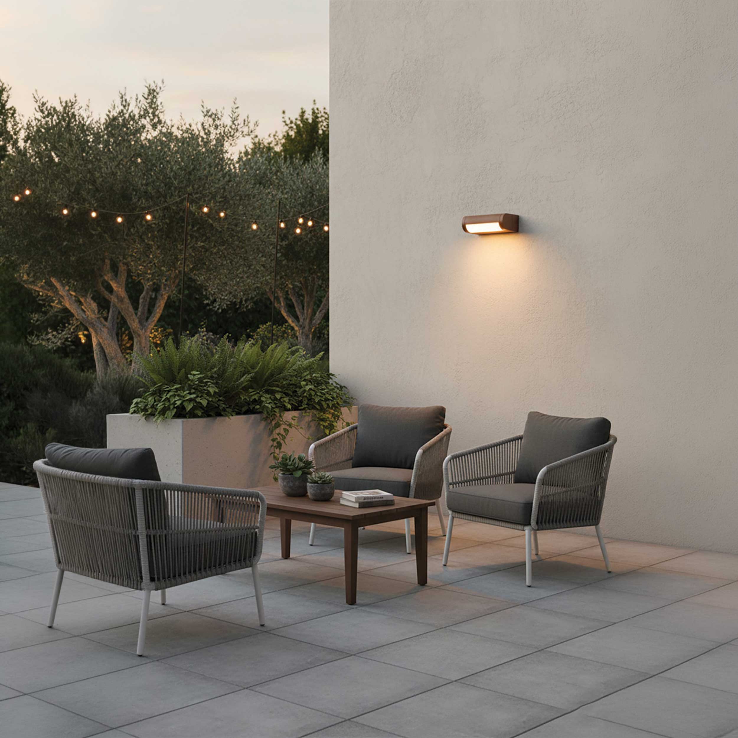 VK Light Shade LED Wall light Swivel IP65