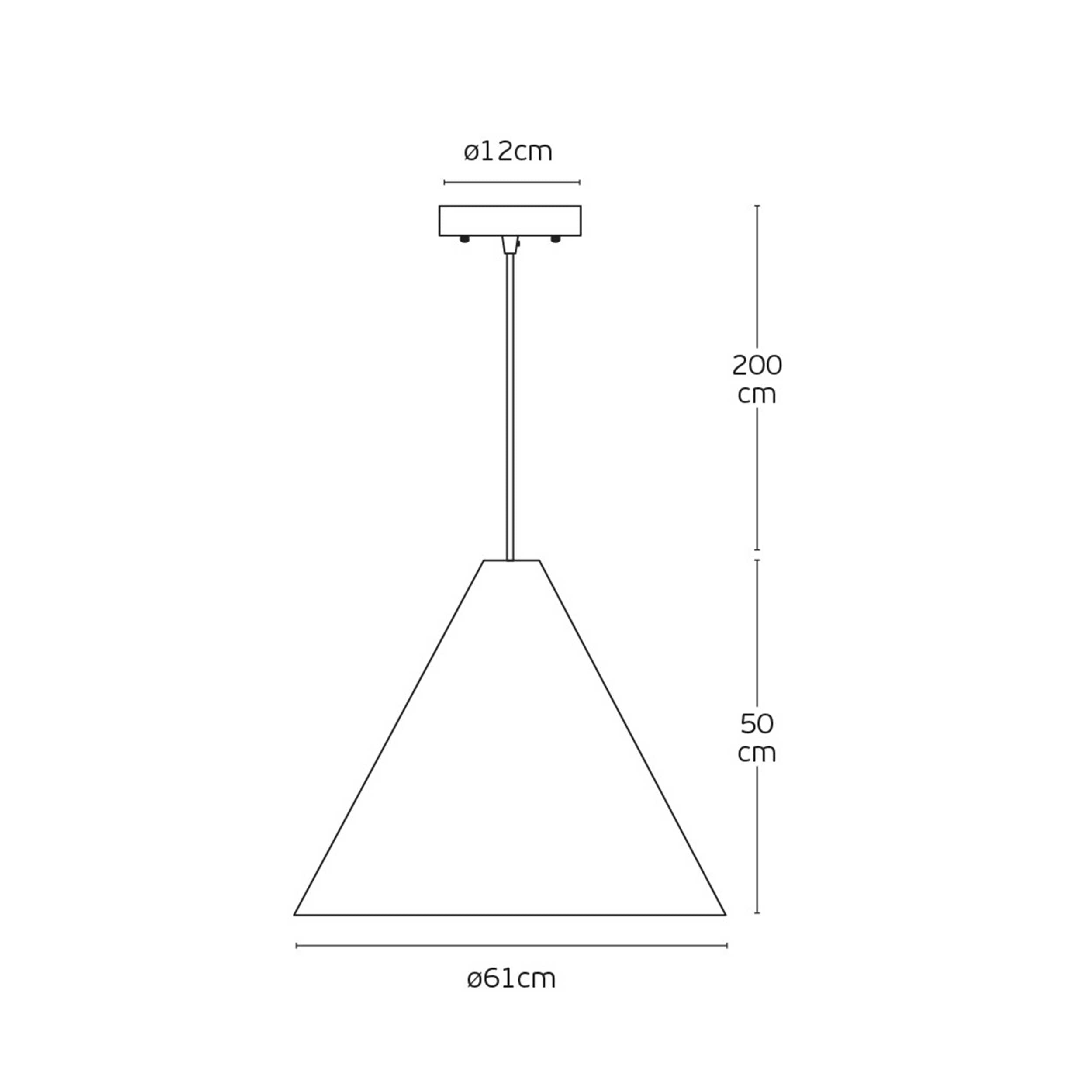 VK Light Woody E27 hanging wooden light