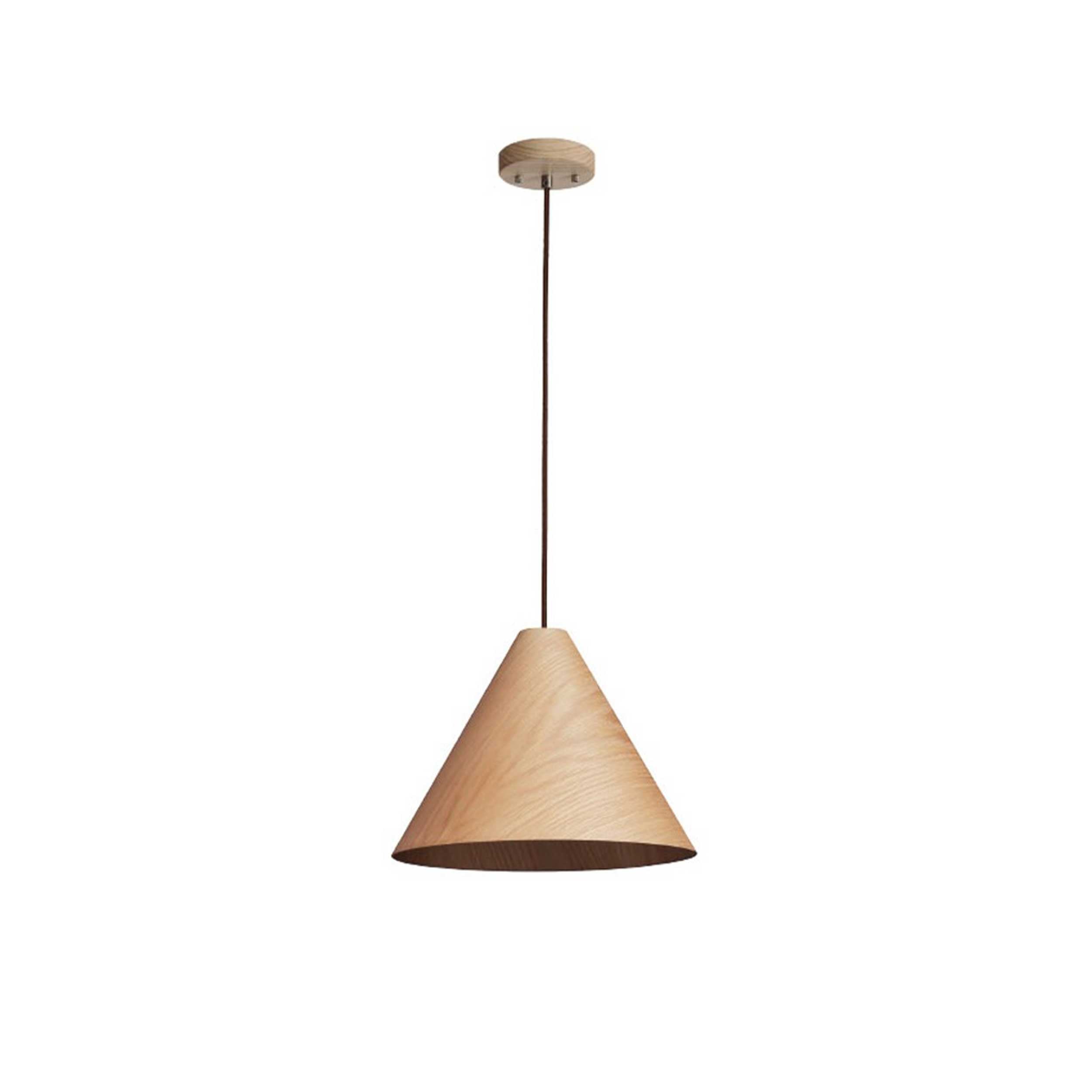VK Light Woody E27 hanging wooden light