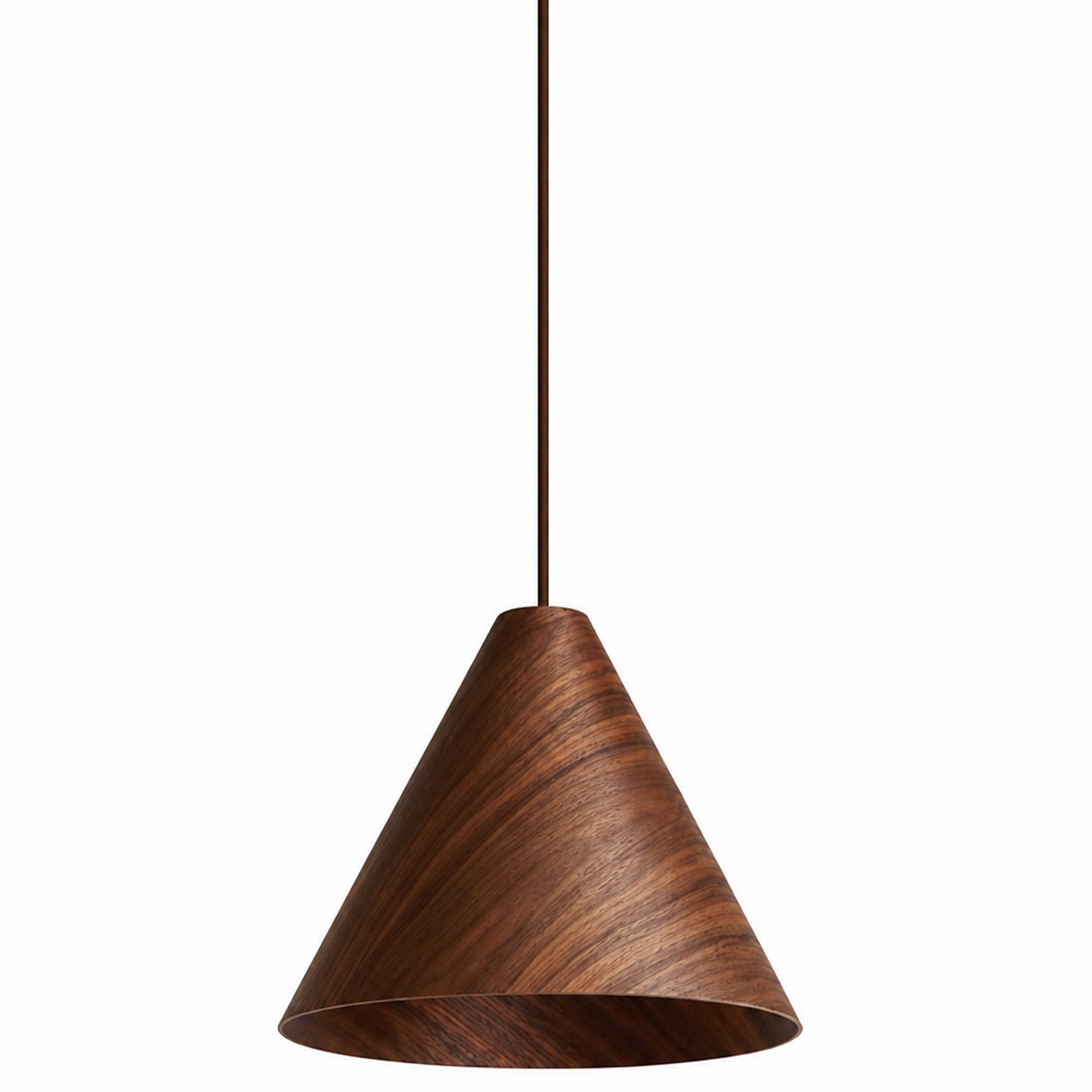 VK Light Woody E27 hanging wooden light
