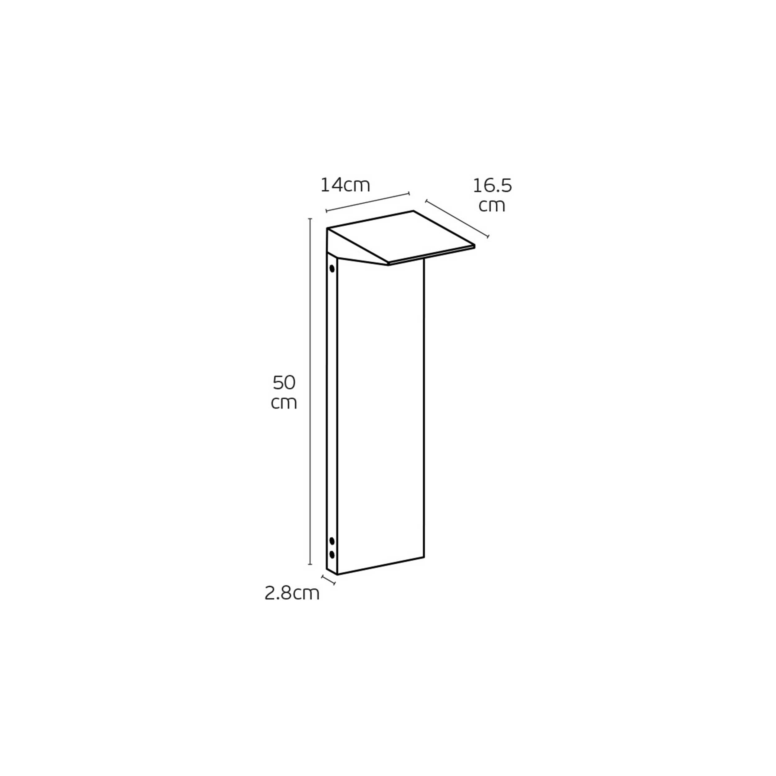 VK Light Zen LED Pole light IP65