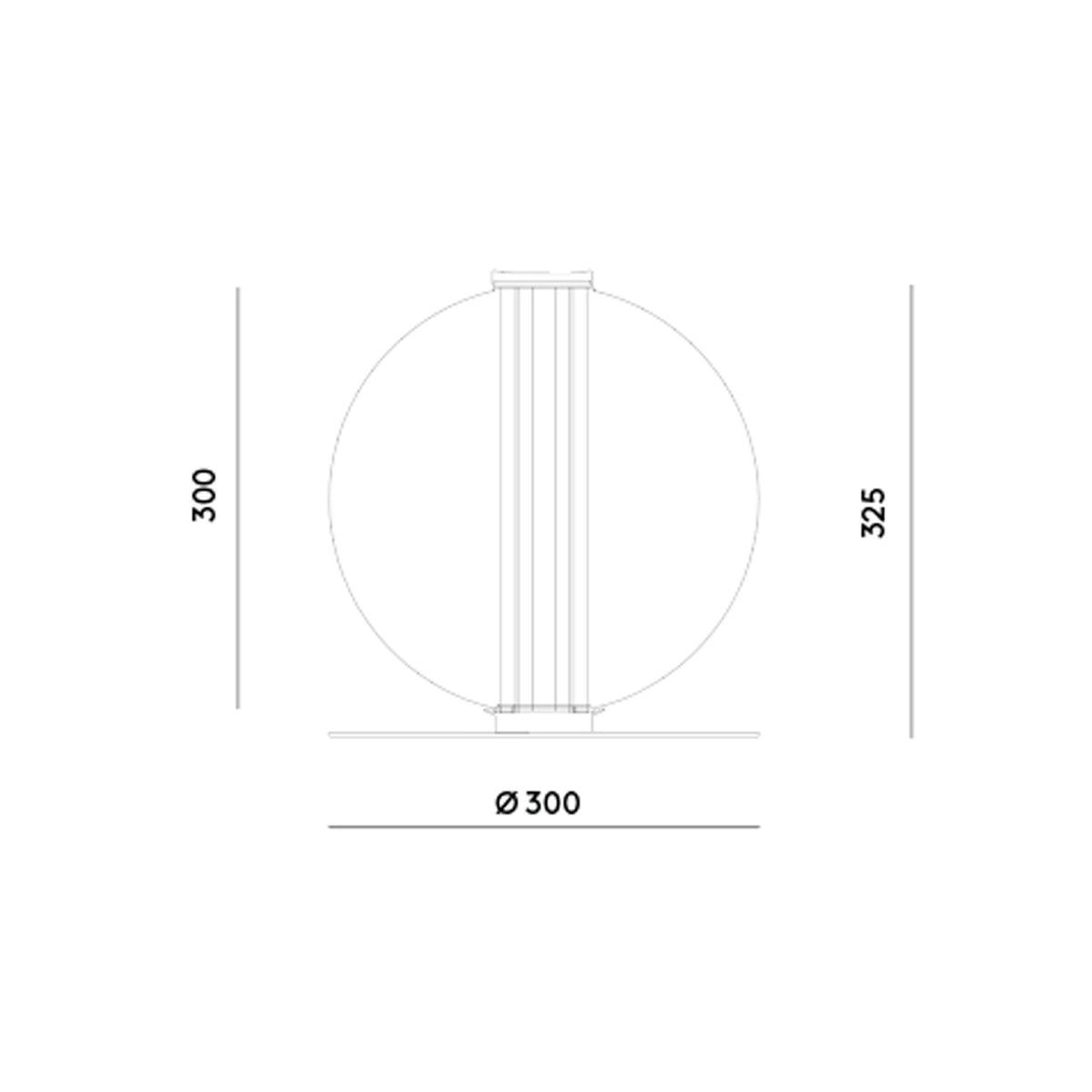 Aromas Ludo LED table light