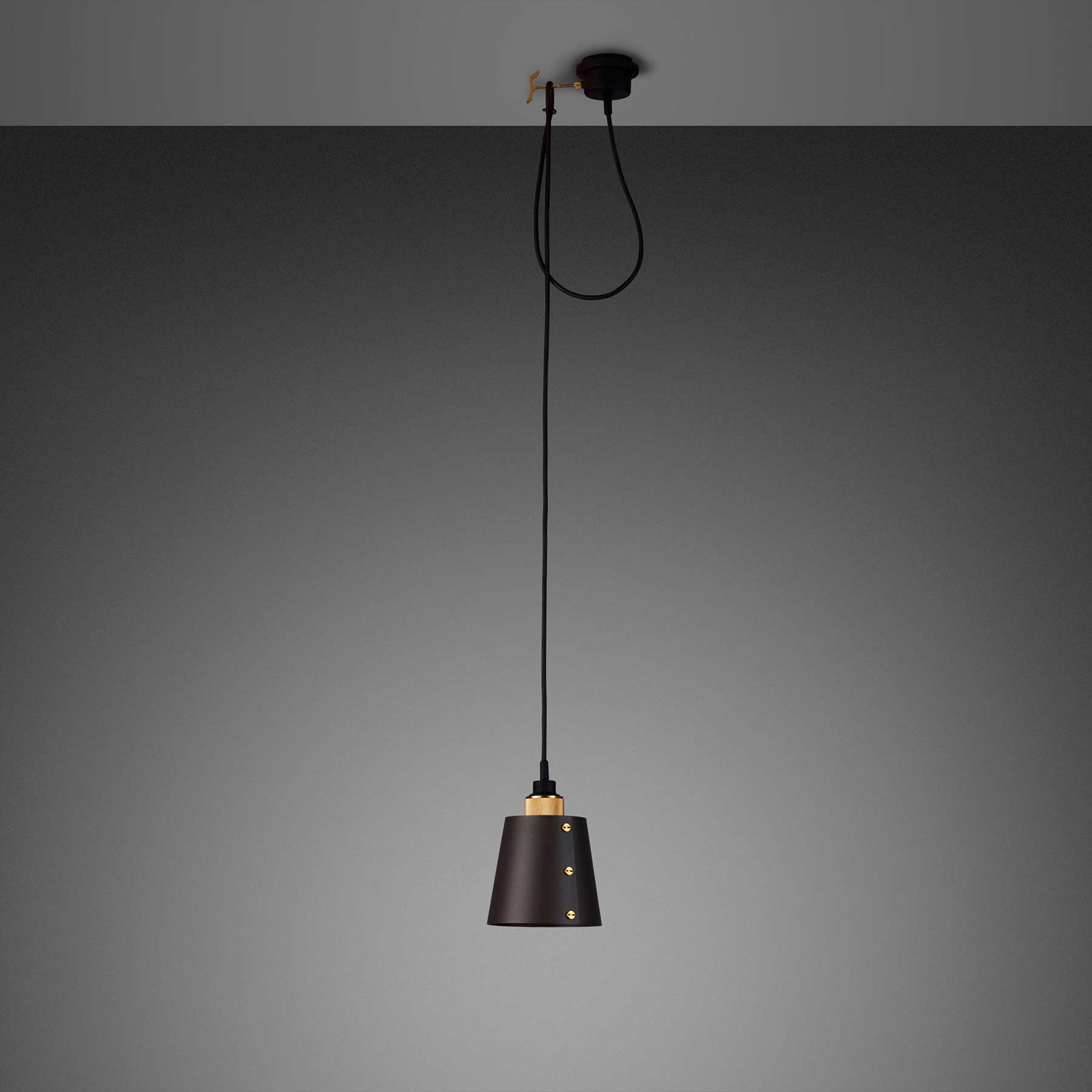Buster & Punch HOOKED 1.0 Graphite E27 závěsné svítidlo