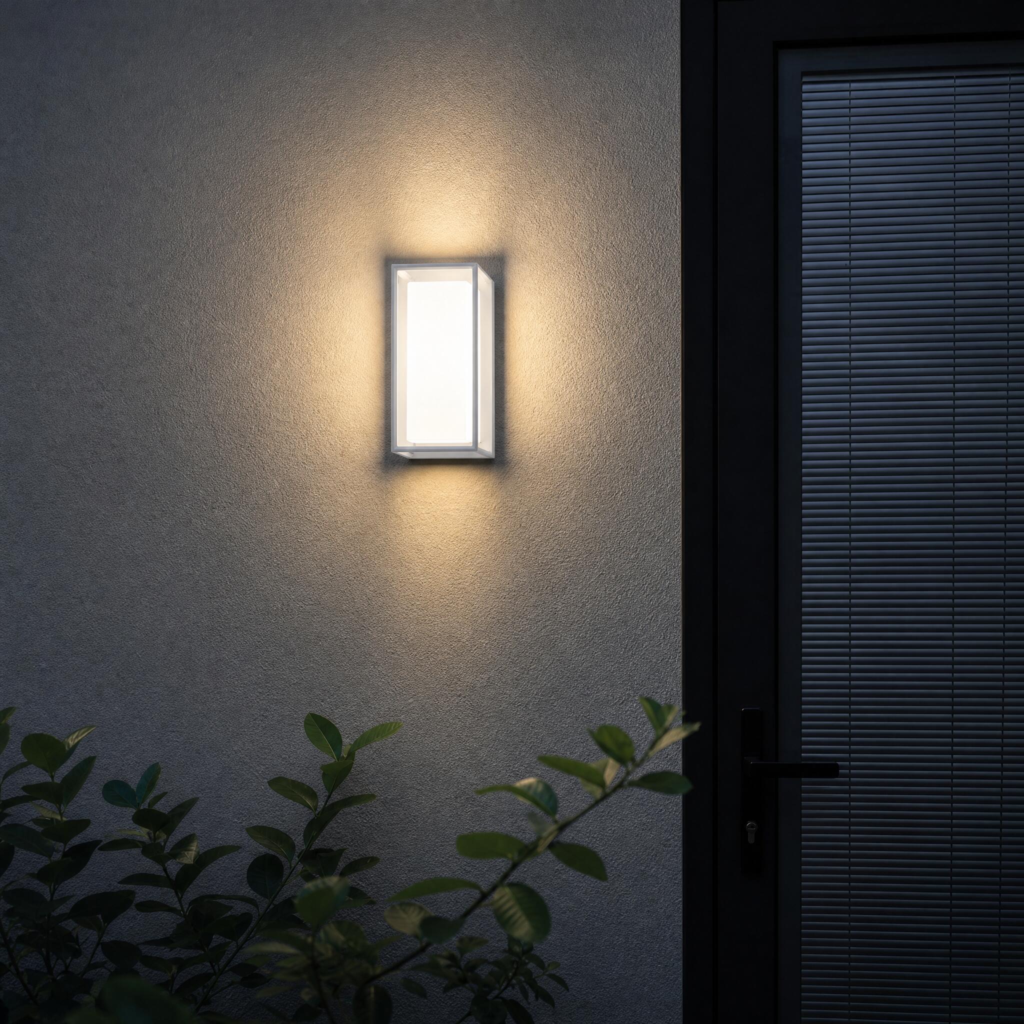 VK Light Neon LED Wall light IP65 Rectangular