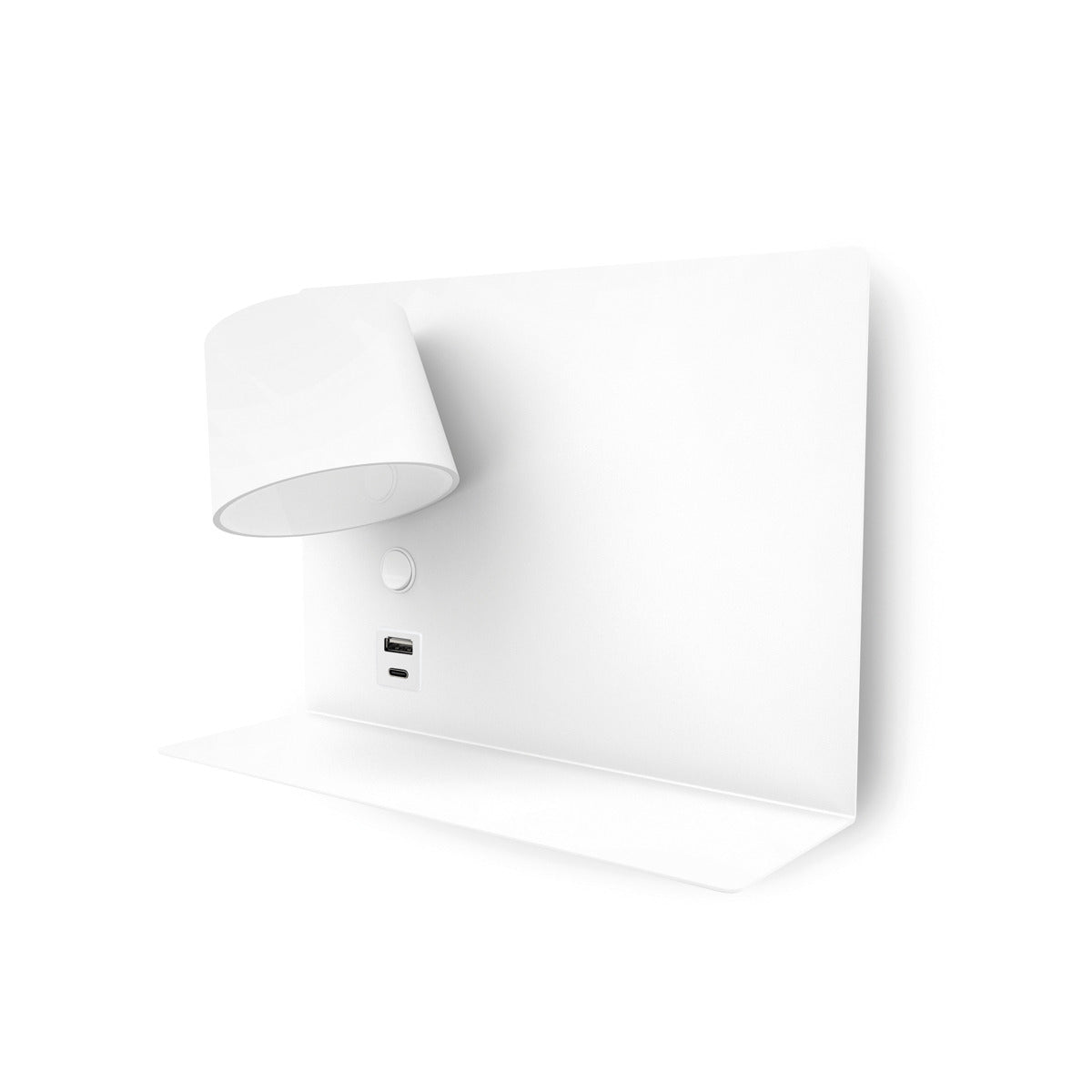Exo Serene USB LED nástěnné svítidlo bílé