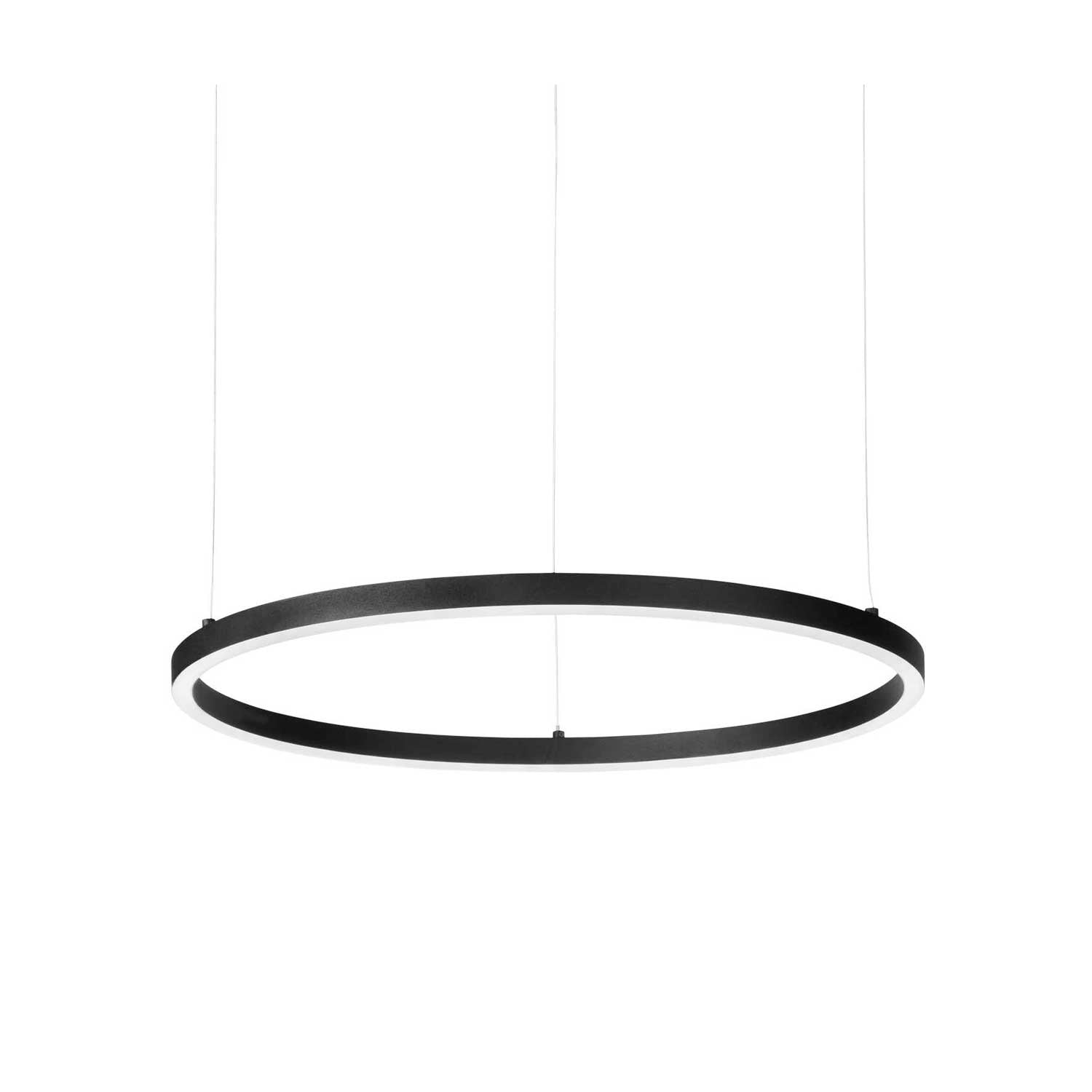 Ideal lux Oracle SLIM LED kruhové svítidlo černé