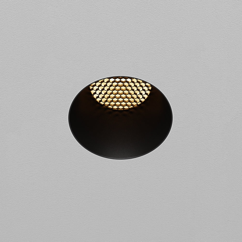 Maytoni Dip LED 50° recessed circular light black