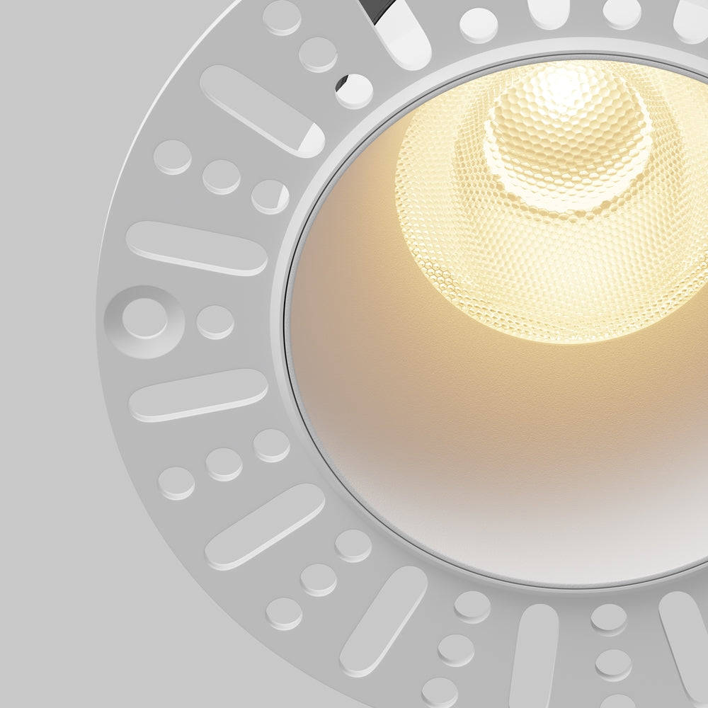 Maytoni Dip LED 50° recessed circular light white