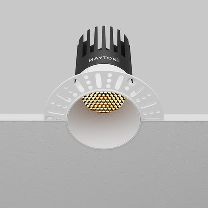 Maytoni Dip LED 50° recessed circular light white