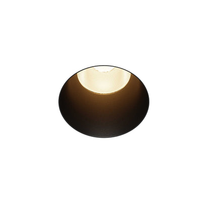 Maytoni Dip LED 50° recessed circular light black