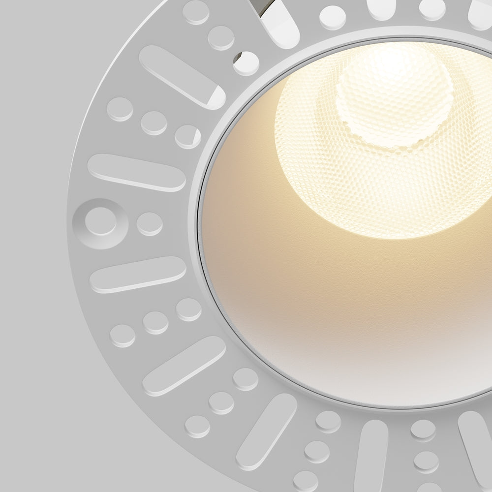 Maytoni Dip LED 50° recessed circular light white