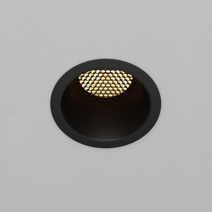 Maytoni Dip LED 50° recessed circular light black