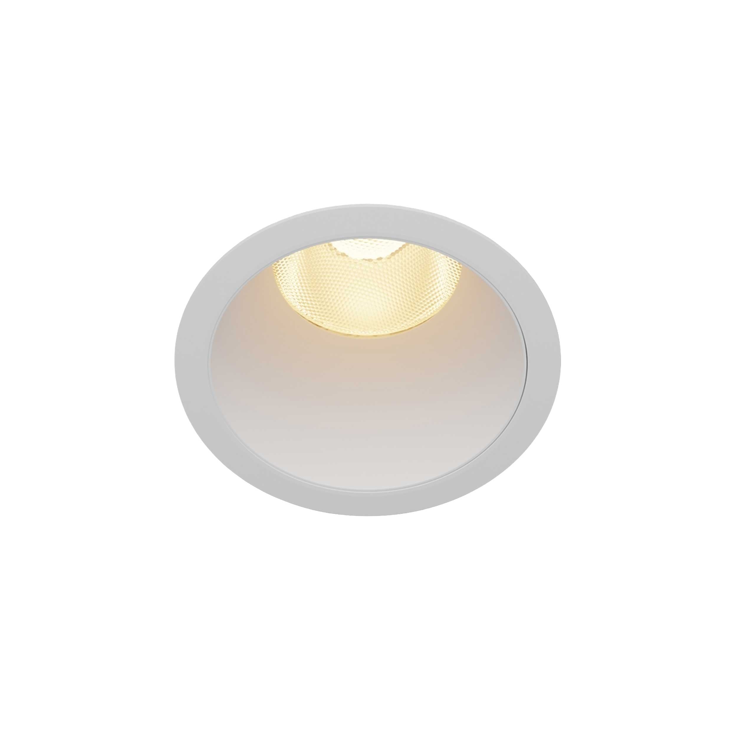 Maytoni Dip LED 50° recessed circular light white