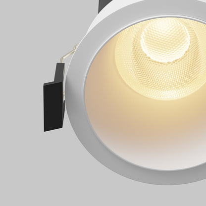 Maytoni Dip LED 50° recessed circular light white