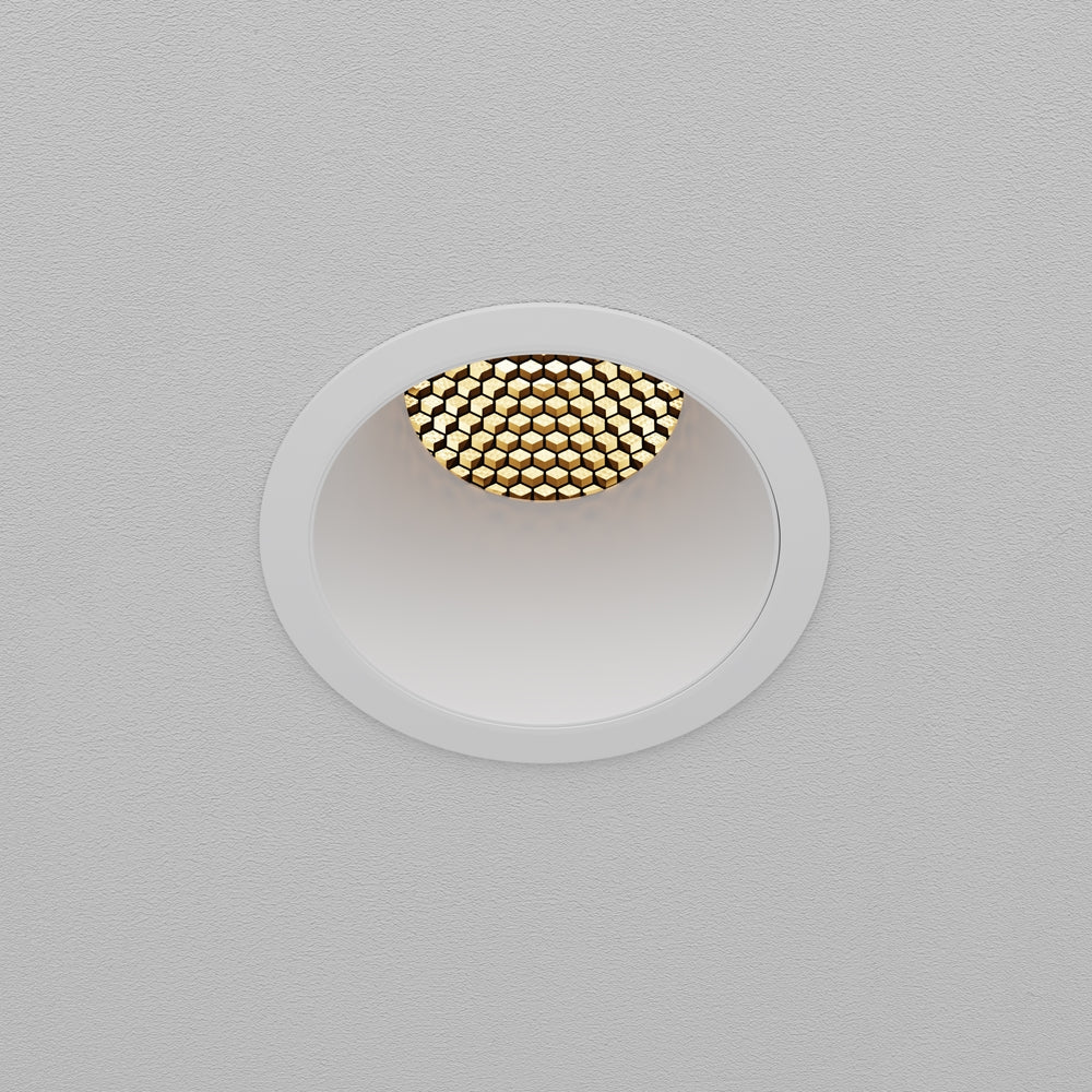 Maytoni Dip LED 50° recessed circular light white