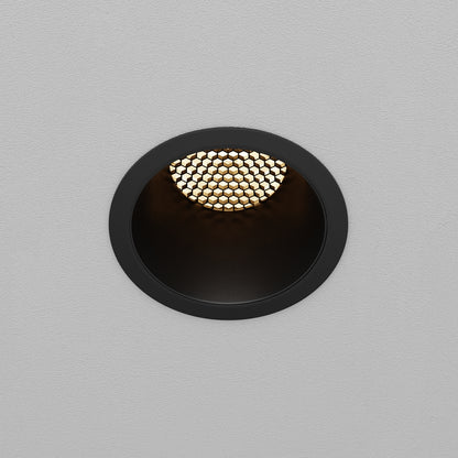 Maytoni Dip LED 50° recessed circular light black