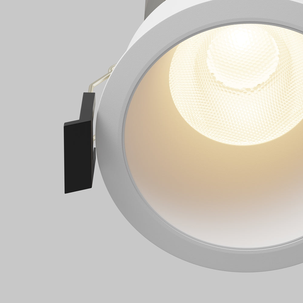 Maytoni Dip LED 50° recessed circular light white