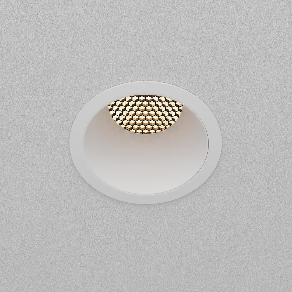Maytoni Dip LED 50° recessed circular light white