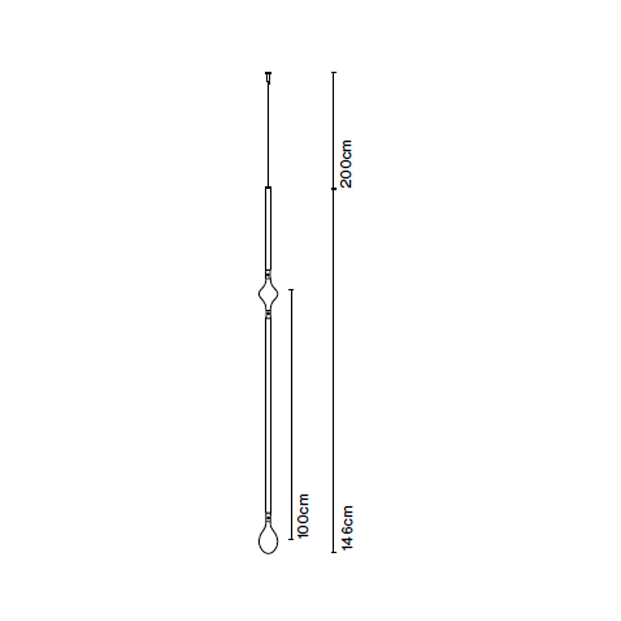 Hooks for the Marset Fris LED pendant light