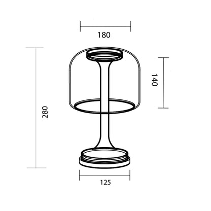 Maytoni Spirito LED table light
