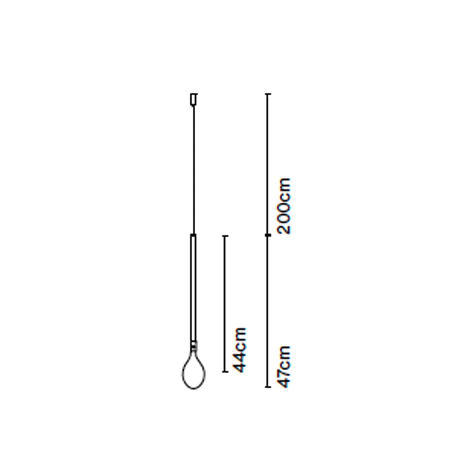 Hooks for the Marset Fris LED pendant light