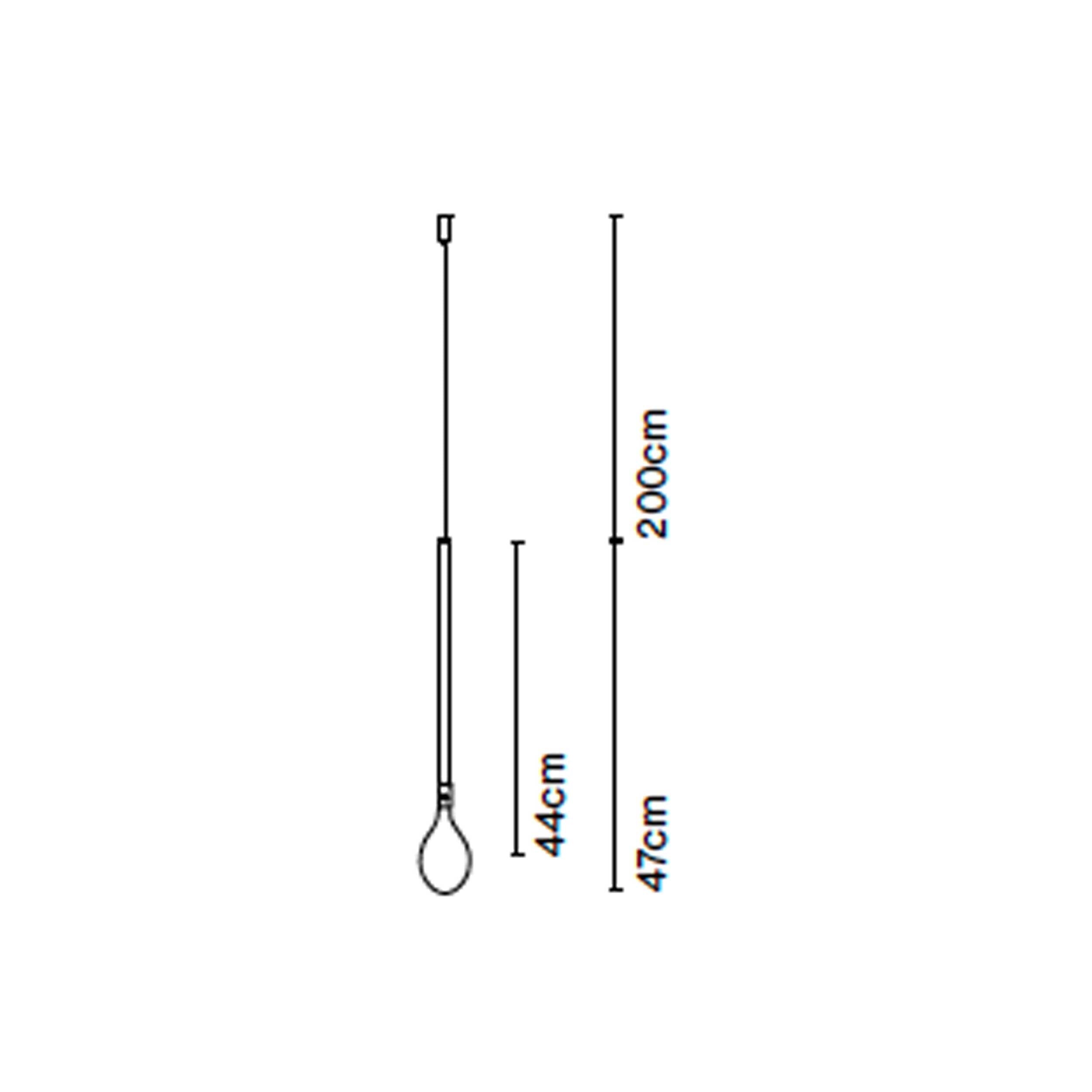Hooks for the Marset Fris LED pendant light