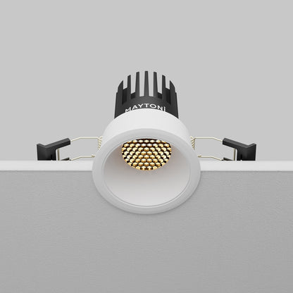 Maytoni Dip LED 50° recessed circular light white