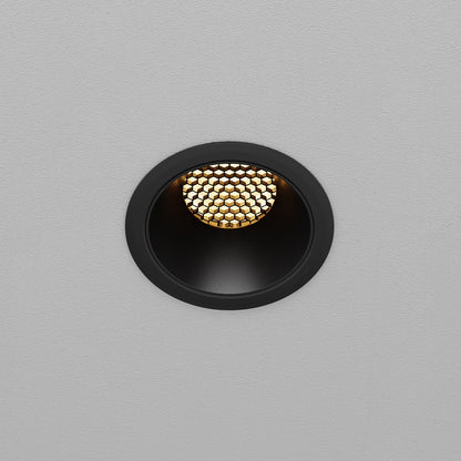Maytoni Dip LED 50° recessed circular light black