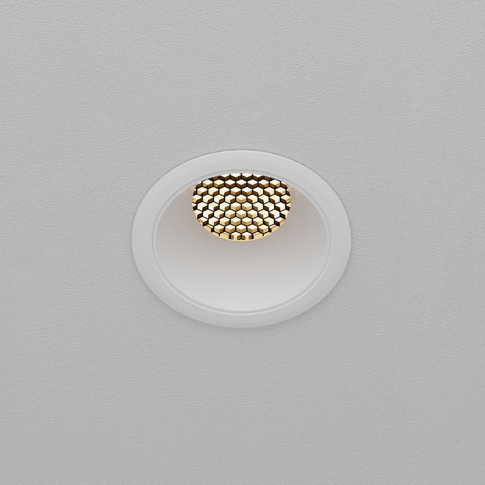 Maytoni Dip LED 50° recessed circular light white