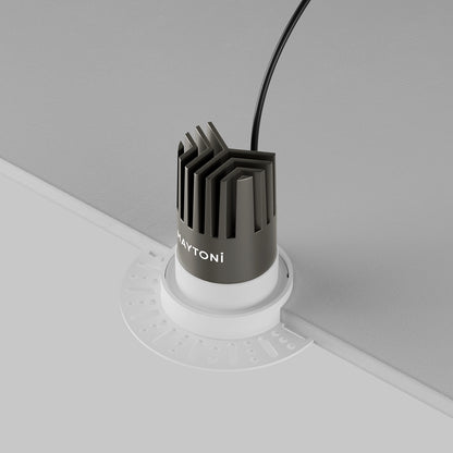 Maytoni Dip LED 50° recessed circular light white