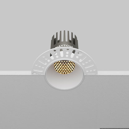 Maytoni Dip LED 50° recessed circular light white