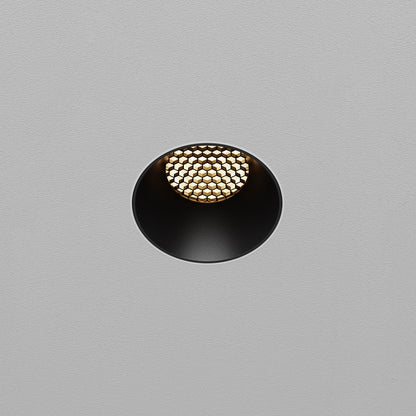 Maytoni Dip LED 50° recessed circular light black