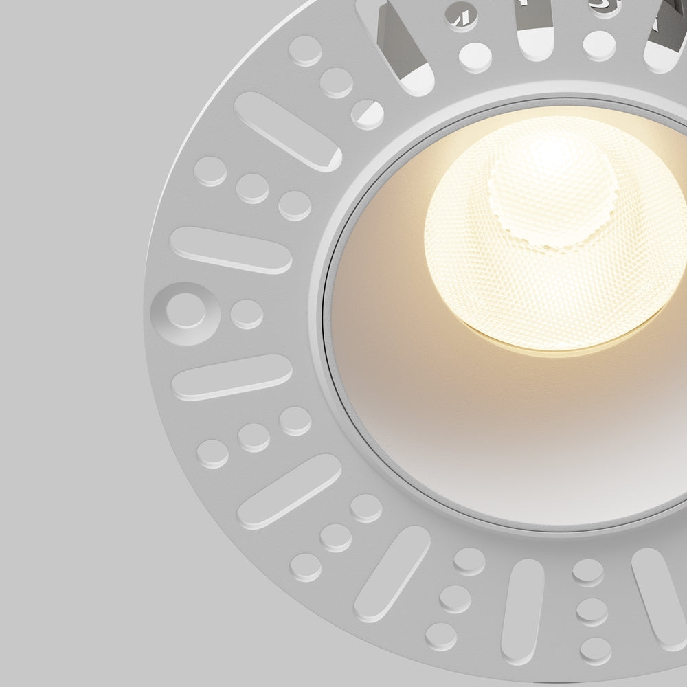 Maytoni Dip LED 50° recessed circular light white