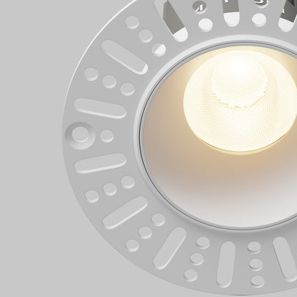 Maytoni Dip LED 50° recessed circular light white