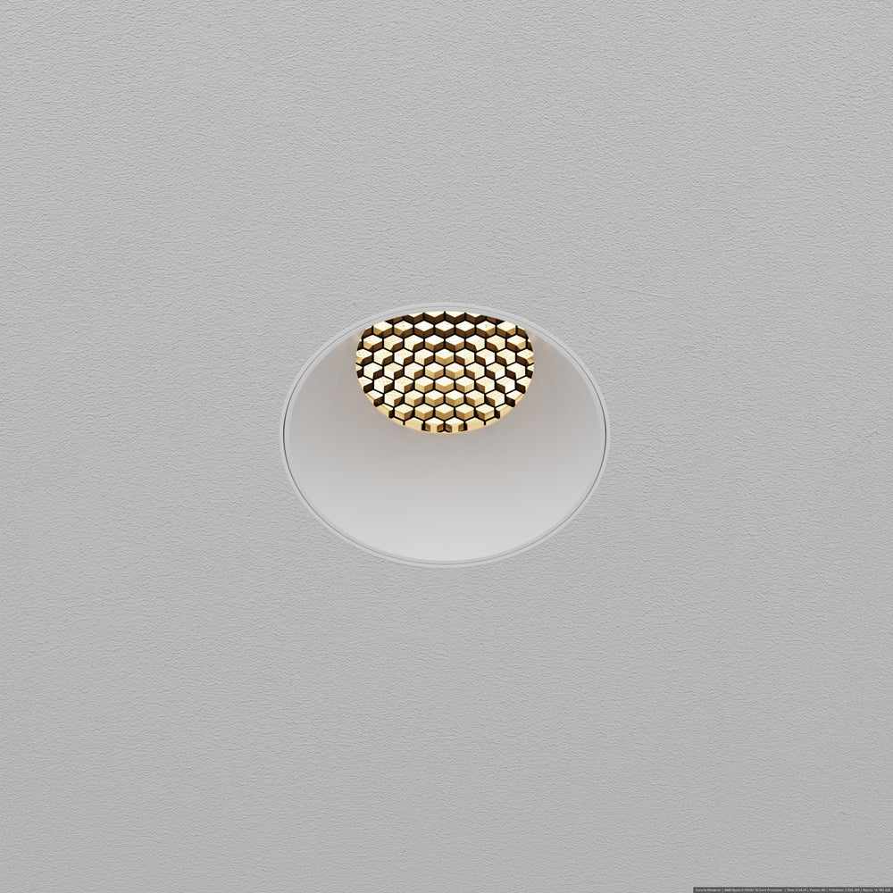 Maytoni Dip LED 50° recessed circular light white