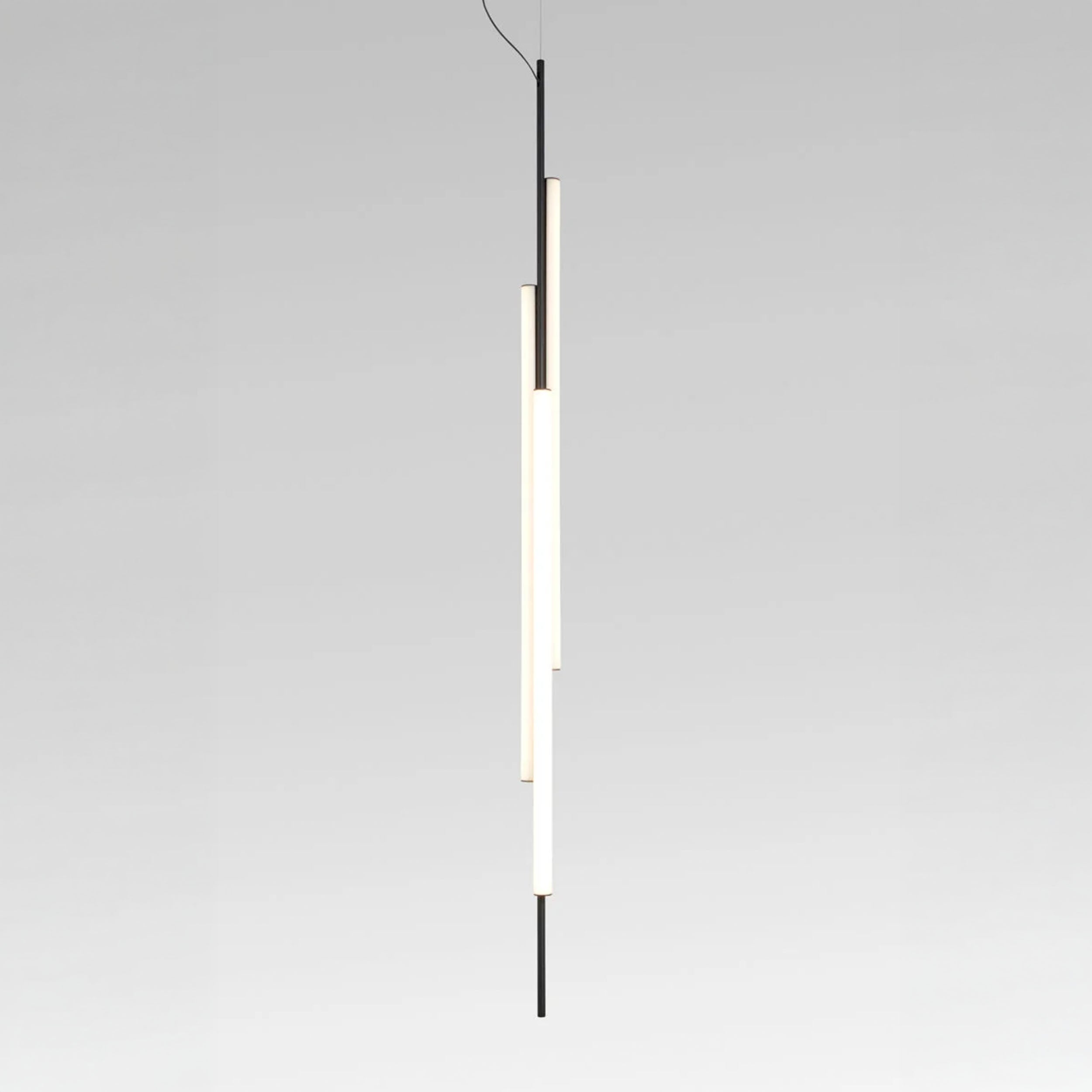 Marset Ambrosia V3 LED Black Recessed Suspended Vertical light