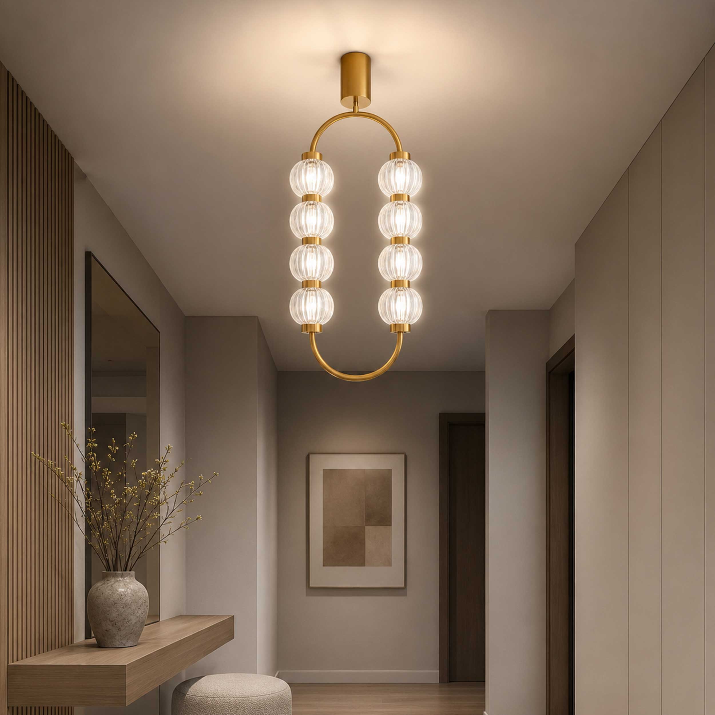Maytoni Amulet LED pendant light chain composition