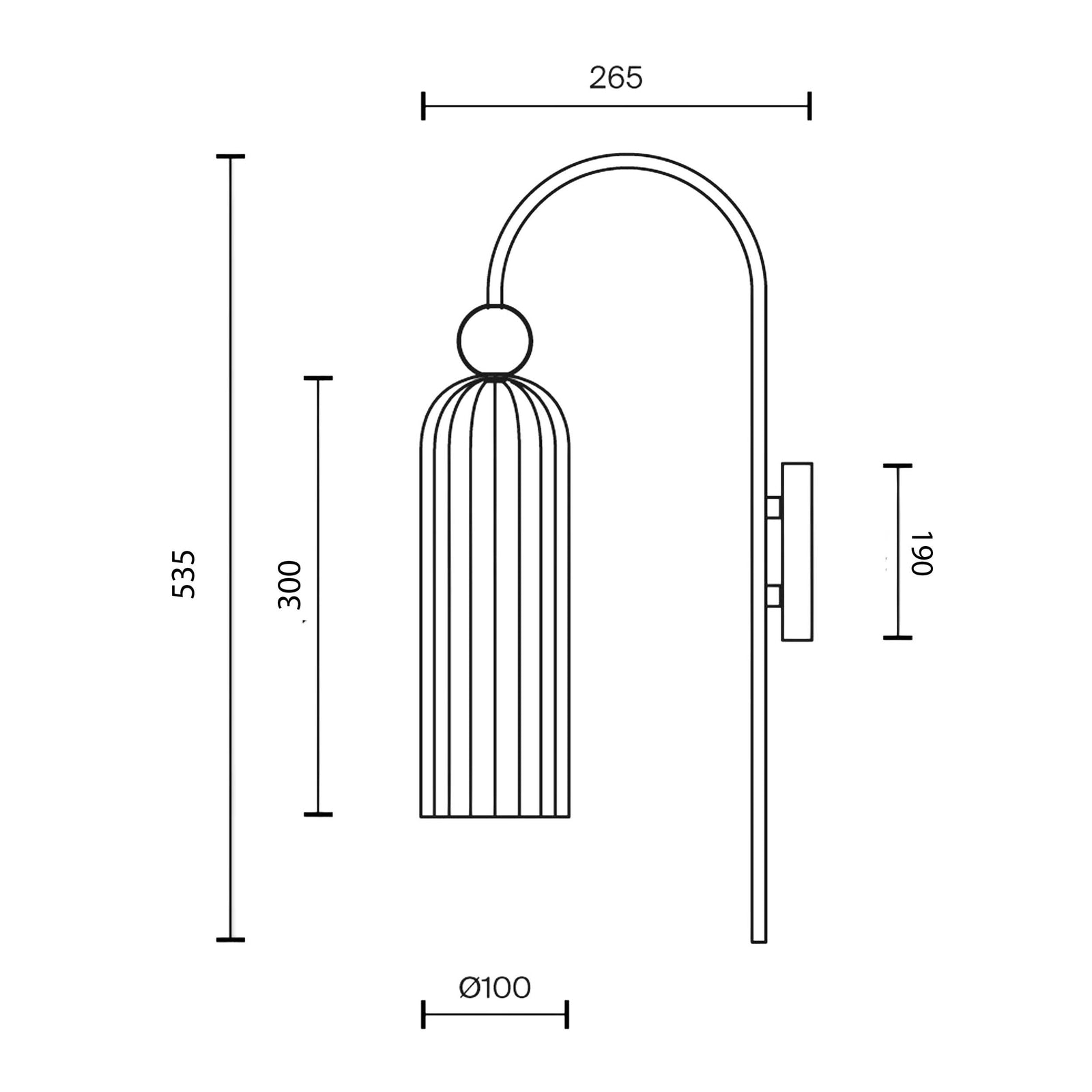 Maytoni Antic E14 wall light