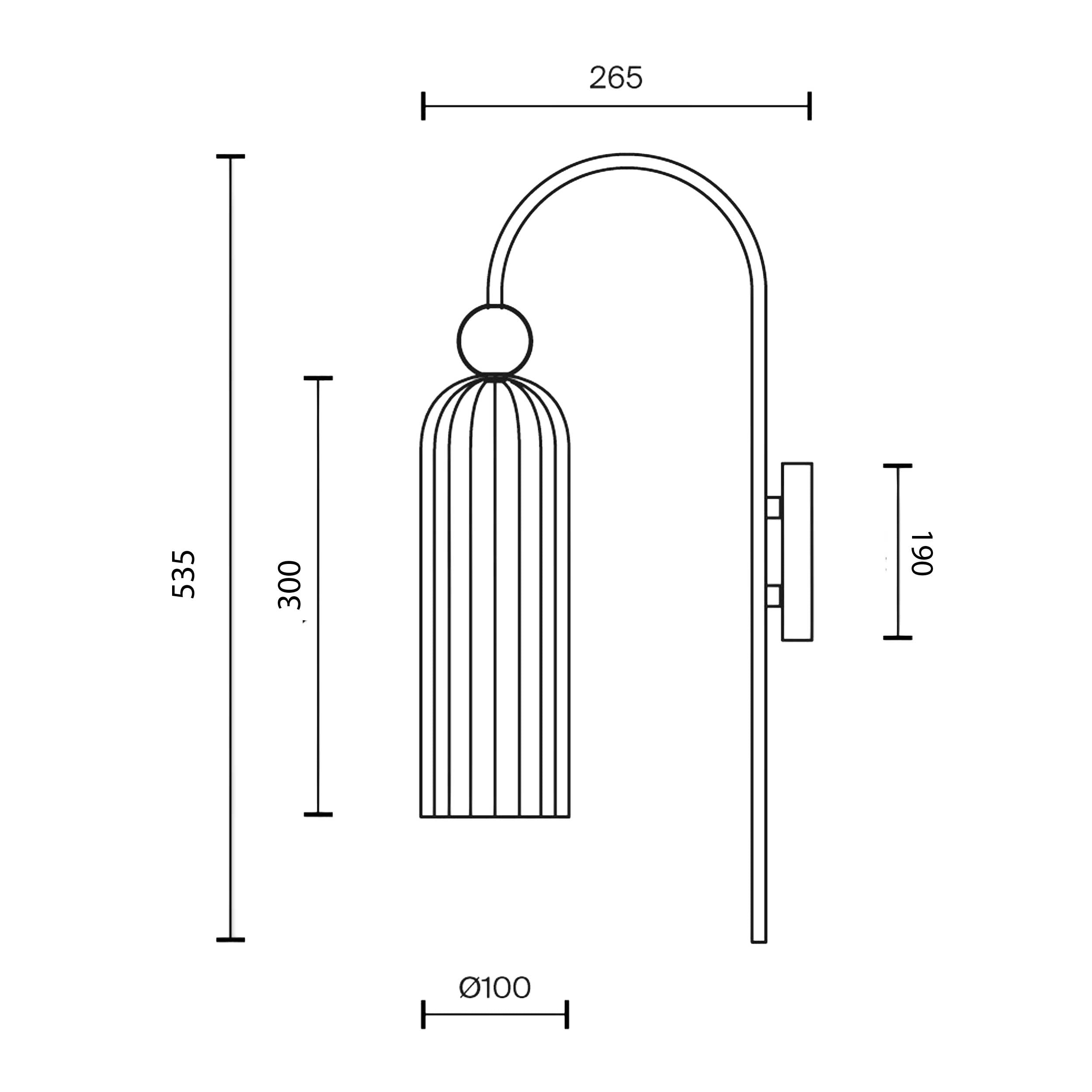Maytoni Antic E14 wall light